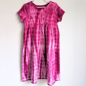 Land's End 100% Cotton Tie-Dye Dress